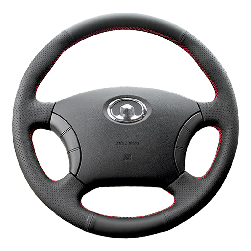 长城哈弗新款H5老款H6风骏t5风骏3/CUV/H2/H3手缝方向盘套真皮把