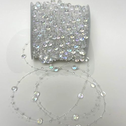 幻彩8+3mm满天星鱼线珍珠链条