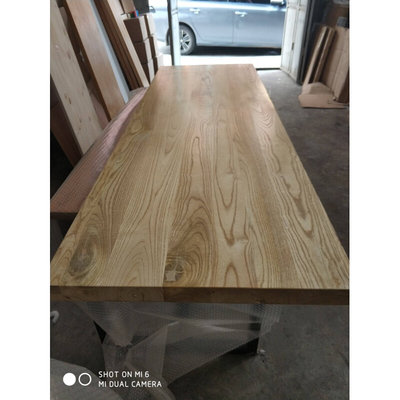 实木桌面板定制长方形台面板吧台板飘窗板原木松木板隔板榆木diy