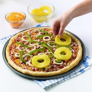 晾网冷却架 德国高档12寸圆披萨盘家点pizza蛋糕模具饼干烤盘烘焙