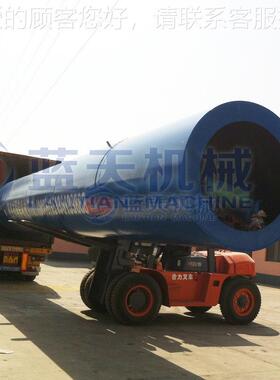 滚筒式砂烘干机 OHY矿渣回转圆筒黏干设备 土污泥牧草石锯燥末干