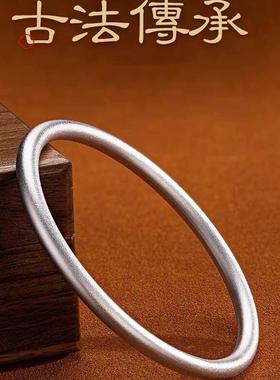 铜镀银手镯2024新款女孩轻奢小众高级感情人节送女友闺蜜生日礼物