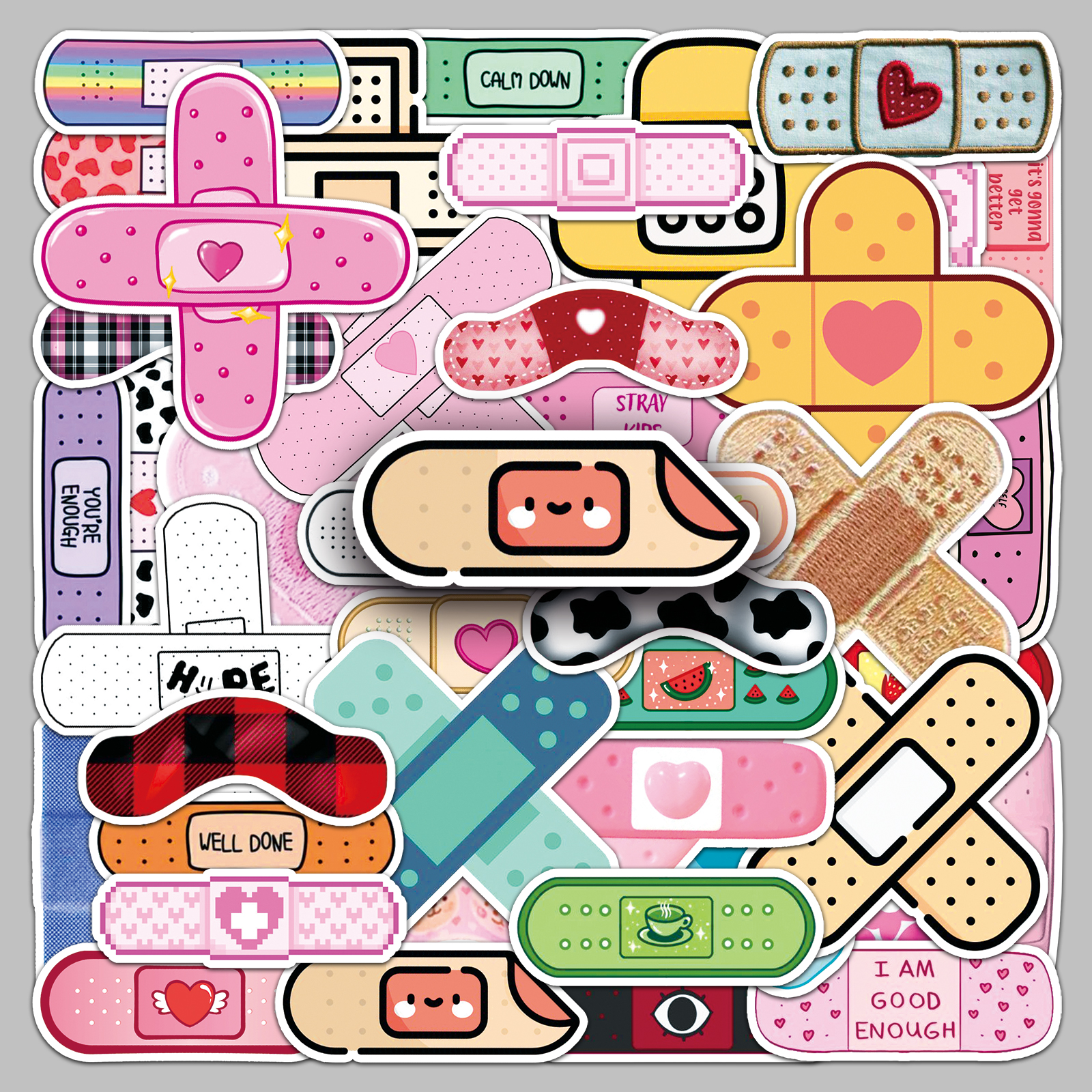 ins风创口贴OK绷贴纸可爱小清新