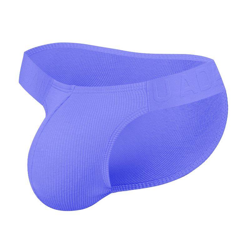 时尚性感螺纹棉三角裤健身运动糖果色低腰弹力激凸提臀侧腰带裤衩,女士内衣/男士内衣/家居服,男平角内裤,淘宝优惠券,粉丝福利购,淘宝优惠卷