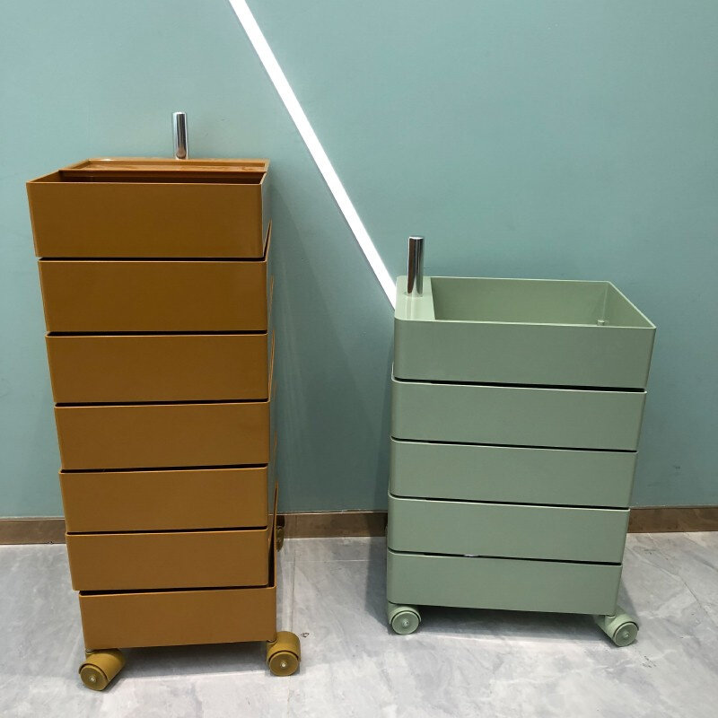 理发店工具柜发型师落地柜子抽屉式美发产品发廊专用美发店储物