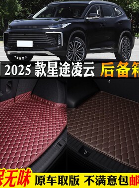 专用25/20g25款星途凌云汽车后备箱垫尾箱垫400t王者星耀尊国际版