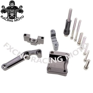 适用川崎Ninja300p小忍者13-17年方向阻尼支架缓冲器防甩头钛尺码