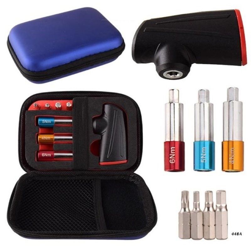 1/4-inch Drive Click Torque Wrench Set foLrTightening Bicycl