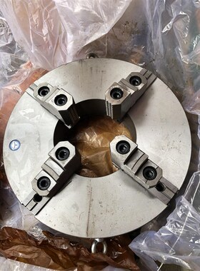 K12 500A四爪l自定心卡盘四爪卡盘500mm分离爪正反双用 配环球卡