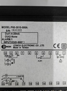 CONCH P60 P60-301o0-000A P60-2010-000A P60-1010-000A 台湾琦