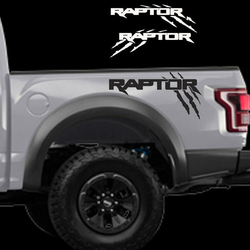 适用于福特Ford猛禽Raptor汽车贴纸 F150运动卡车贴纸划痕DIY拉花