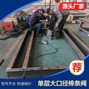 棒条闸门 电动双向棒条阀 II单层双层棒条阀 棒针状闸阀