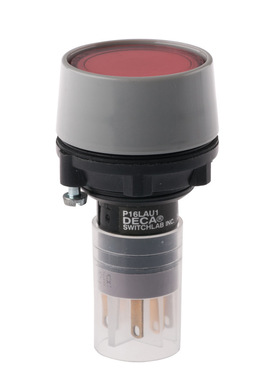 台湾【DECA】进联无锁按钮开关按钮开关 P16LMU1-1AB  复位按钮