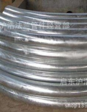 无缝热镀锌弯管冷镀锌大弯有缝镀锌弯管穿线用6D89*4弯管