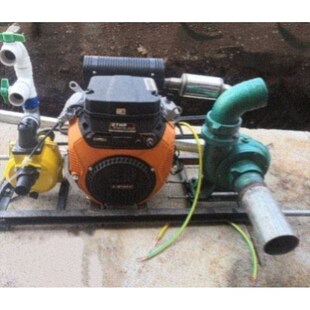 汽油抽沙泵吸砂泵河底清淤吸砂柴油机小型自动灌水干沙X20匹抽沙