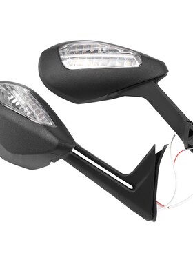 适用杜卡迪899/9l59/1199/1299S带转向灯改装后视镜 反光镜 倒车