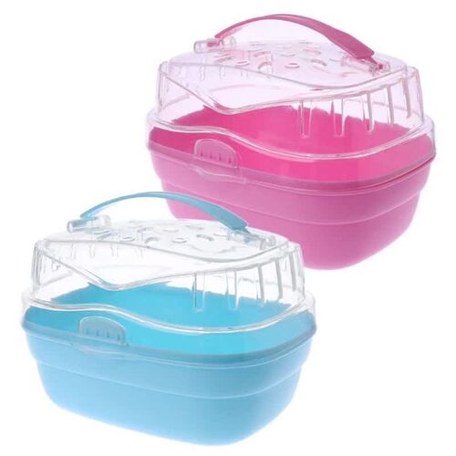 Hamster Cage Pet Outdoor Carrier Portable SmallS Animal Guin
