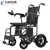 英国品牌9.8hkg超轻便电动轮椅老年人折叠智能轻便全自动残疾人