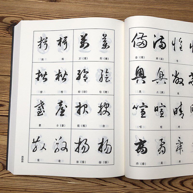 中国书法草书技法初学者教程入门毛笔练字帖王S羲之草诀歌赵孟頫