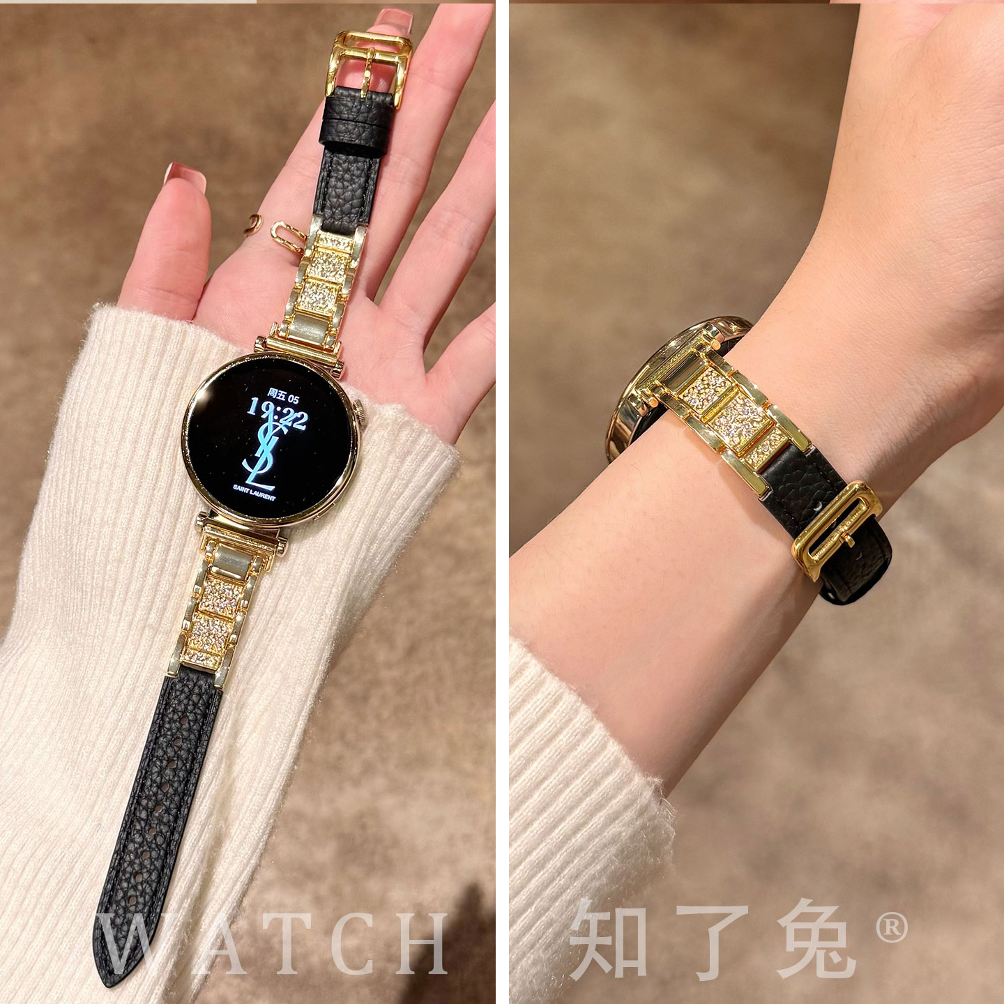 知了兔适用华为gt6手表表带