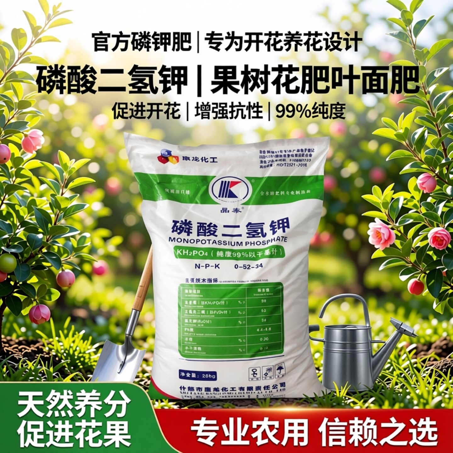 磷酸二氢钾叶面肥果树花肥