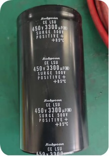 全新原装 450V3300UF 红宝石 带尾螺丝脚 电解电容器400v