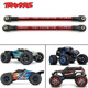 Revo 金属拉杆 TRAXXAS 大E Revo大S 红色一对装 Summit 5318X