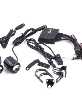 适用赛科龙 RC600改装隐藏式射灯铺路灯爆闪O雾灯强光灯踏板车配