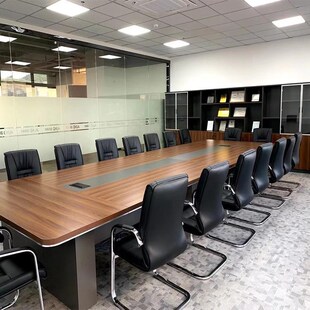 会议室旁听皮质开会弓形椅子x椅办公班前椅简约椅广东现代椅会议