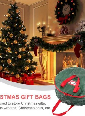 Christmas Wreath Storage Bag Dustproof Cover ProteVct Waterp