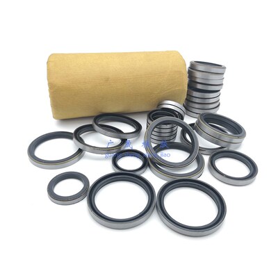 PCS气缸铁壳CP缓冲密封圈PBR 22/30 24/32 28/36 30/40 32/42*5mm