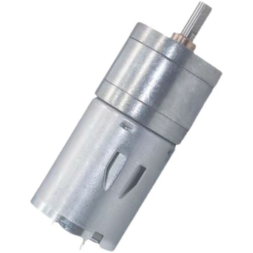 GA25-370直流减速电机马达6V12V24V微型低速可调智能机器人小马达