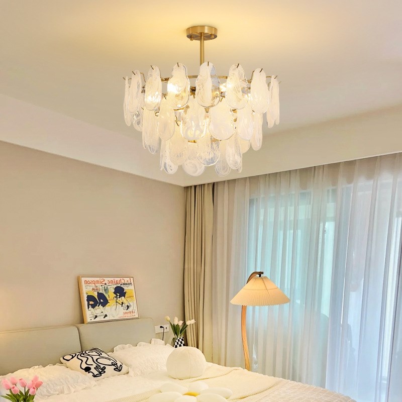大观园客厅吊灯法式轻奢客厅主灯现代简约K餐厅卧室灯水晶吊灯413