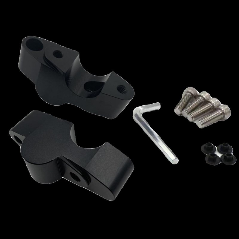 适用奔达BD金吉拉450改装增A高码手把升龙头车把加高座后移码配件