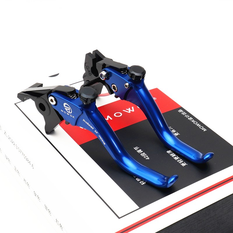 适用赛科龙RX6j00 RE600改装铝合金短款两指刹车手把离合拉杆车把