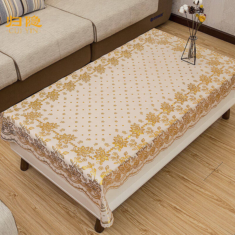 茶几桌布防水防烫布艺pvc台布B长方形免洗茶几垫布客厅餐桌垫欧式,居家布艺,茶几垫,淘宝优惠券,粉丝福利购,淘宝优惠卷