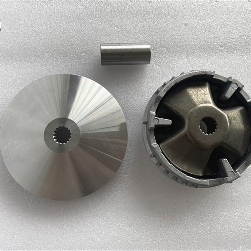 适用雅马哈踏板车凌o鹰ZY125前变速器普利盘皮带盘离合器