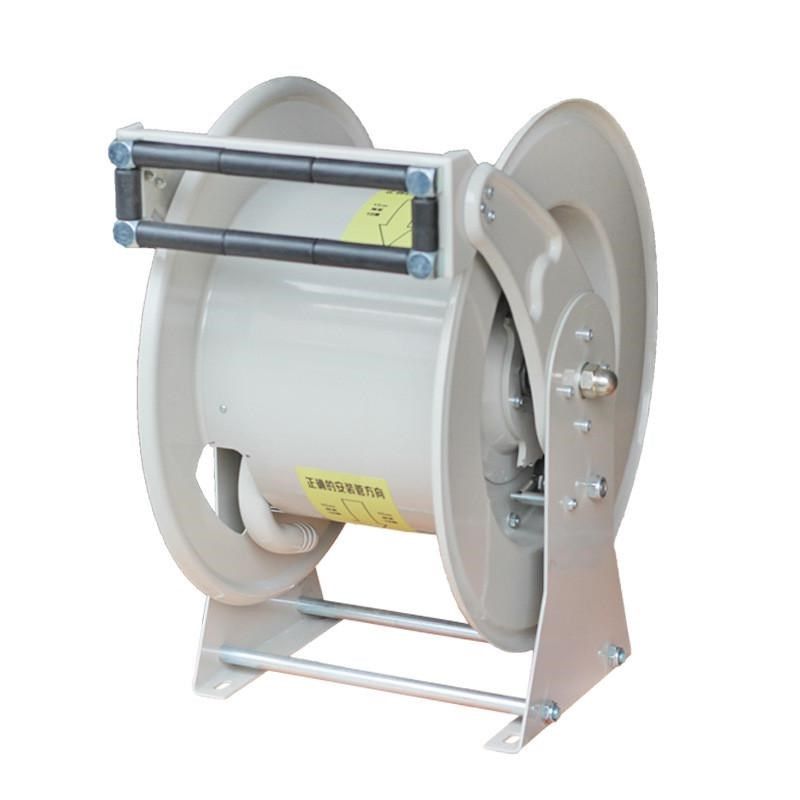 车载加油机油管卷盘1q寸10米加油机加油车卷管器绞盘油罐车