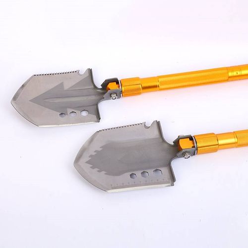 供应远途工兵铲多功能户外折叠铲子E铁锹野营露营车载装备木柄锹