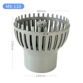 鱼池过滤式 水口 水面排水口面吸阻挡饲料落叶防锦鲤面T过滤浮动式