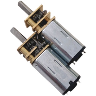 JA12 N30减速电机微型小电机低速马达智能锁小车金属齿轮3V6V12V