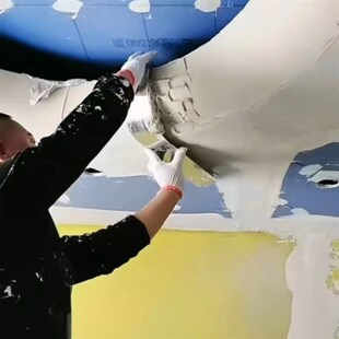 油漆工刮圆弧神器刮腻子工具抹灰刀弧形抹刀不锈钢刀片刮刀刮大白