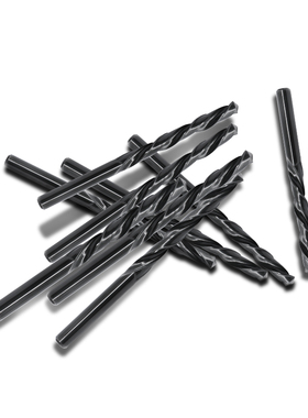 上海麻花钻 HSSl高速钢钻头 黑色钻头电钻床钻咀0.2-13mm