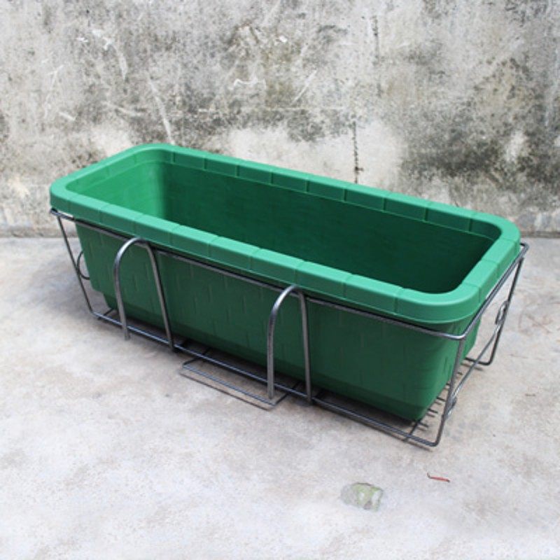 长方形碳钢花架阳台栏杆悬挂种花种菜花盆套装铁艺加粗高承重防锈,搬运/仓储/物流设备,机械式停车设备（立体停车库）,淘宝优惠券,粉丝福利购,淘宝优惠卷