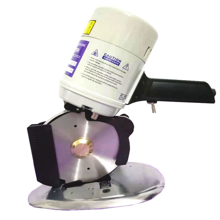 无纺布裁切机面料电剪刀服装布料裁剪刀圆刀裁剪机棉花棉料切割机