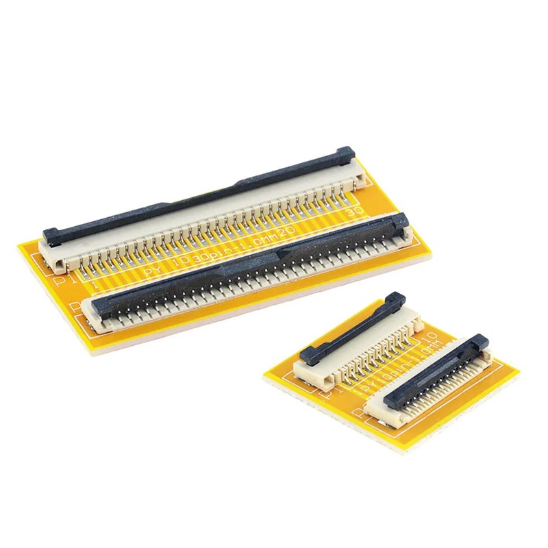 FFC/FPC延长板 0.m5/1.0间距 4P/10P/24P/30P/40P/50P软排线延长