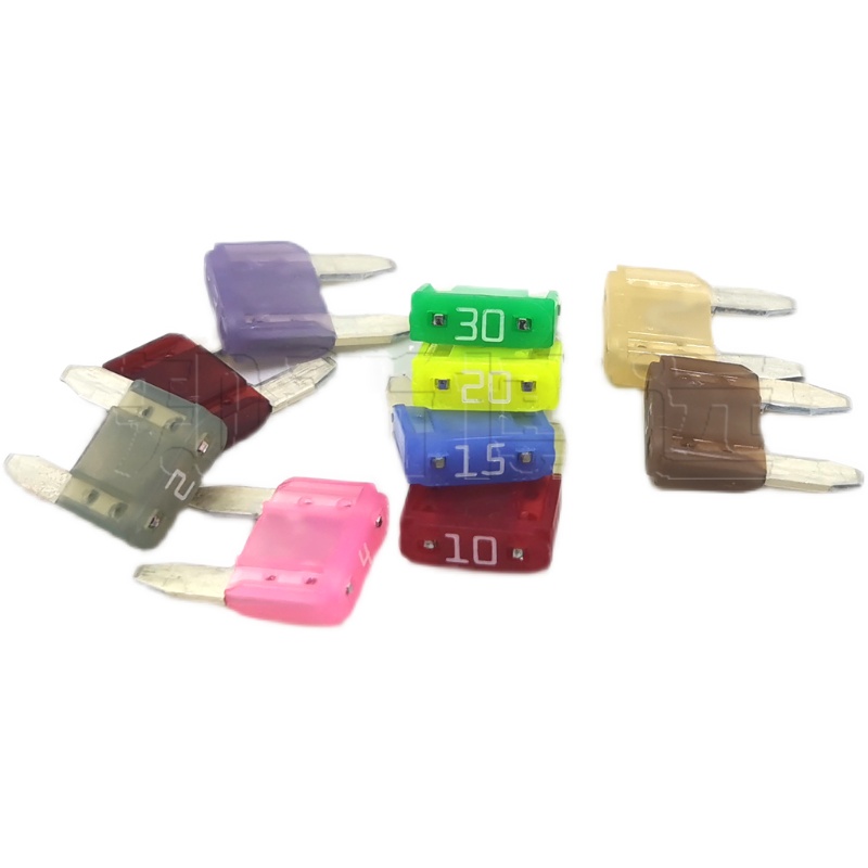 进口力特32V小号插片汽车保险丝 2uA3A4A5A7.5A10A15A20A25A30A安
