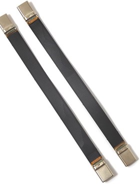 TYPE C24pin双公头 FPC软排C线大电流 全通款没包胶长度132mm