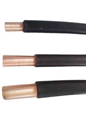 供应tp2包塑铜管黑色紫铜管紫铜方管导电导热pvc包塑8*1