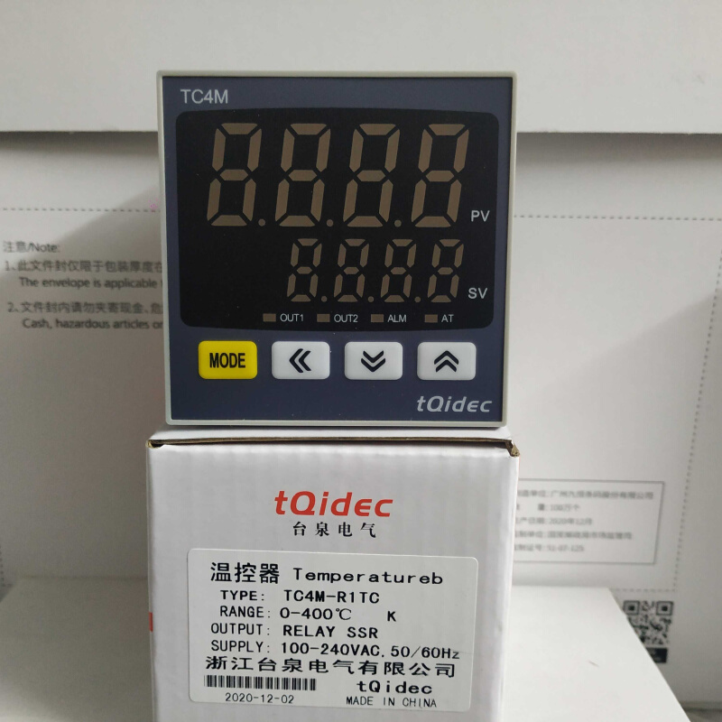 台泉 72款数显智R能型温度控制表温控 TC4M-1TC(K/继电器/器SSR)